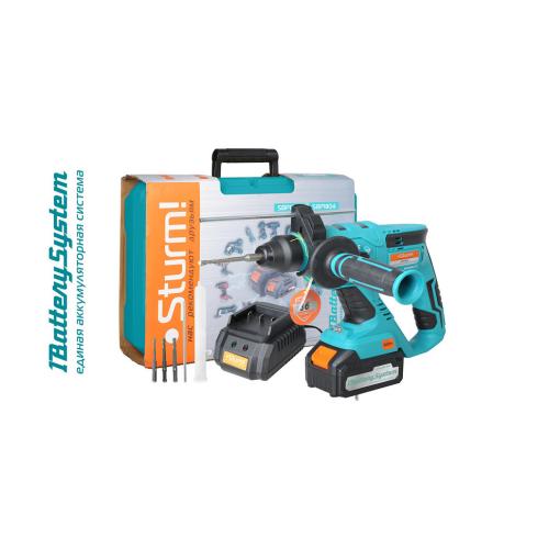 ���������� �������������� Sturm CRH1822 (1BatterySystem18V, �����������, ��� 3�� � ��)