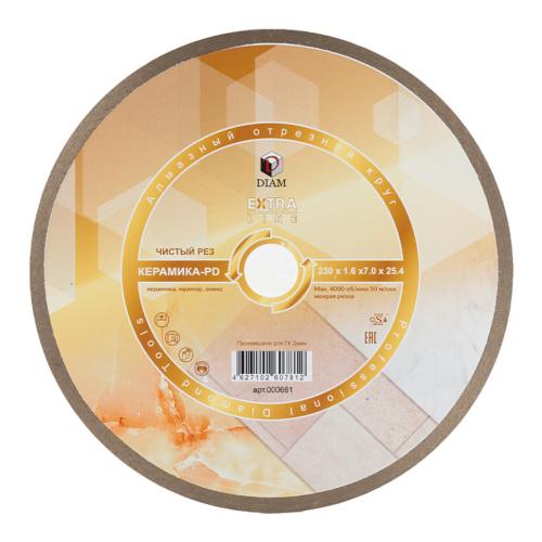 ���� �������� 230x1.6x7x25.4 1A1R PD (��������) ������ Diam (000661)