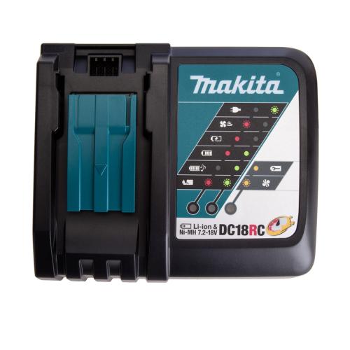 Зарядное устройство Makita DC18RC (быстрое, LXT 18В, 7.2-18В Ni-Mh, 14.4-18В, Li-ion) 630793-1 Зарядное устройство Makita DC18RC (быстрое, LXT 18В, 7.2-18В Ni-Mh, 14.4-18В, Li-ion) 630793-1