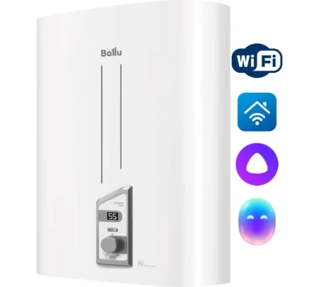 Водонагреватель Ballu BWH/S 30 Smart WiFi (2квт, 30л), BWH/S 30 Smart WiFi Водонагреватель Ballu BWH/S 30 Smart WiFi (2квт, 30л)
