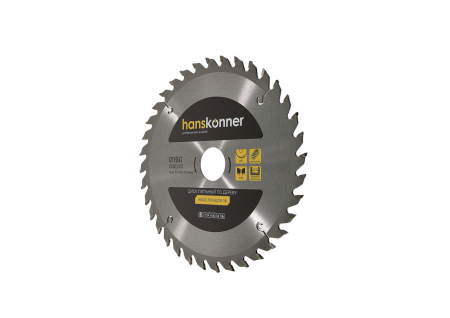 Диск пильный по дереву HANSKONNER 190x30/20мм,36Т, H9022-190-30/20-36 Диск пильный по дереву HANSKONNER 190x30/20мм,36Т
