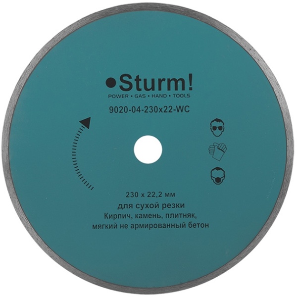   230 ,  STURM 9020-04-230x22-WC
