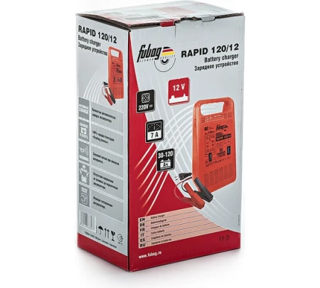 Зарядное устройство FUBAG RAPID 120/12, 028159 Зарядное устройство FUBAG RAPID 120/12