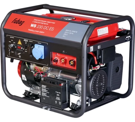 Бензогенератор-сварочник FUBAG WS 230 DC ES, 838237 Бензогенератор-сварочник FUBAG WS 230 DC ES
