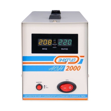 Стабилизатор напряжения Энергия АСН-2000 (Е0101-0113), Е0101-0113 Стабилизатор напряжения Энергия АСН-2000 (Е0101-0113)