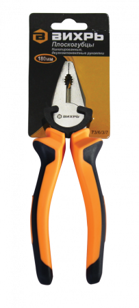Плоскогубцы ВИХРЬ 180мм, 73/6/3/7 Плоскогубцы ВИХРЬ 180мм