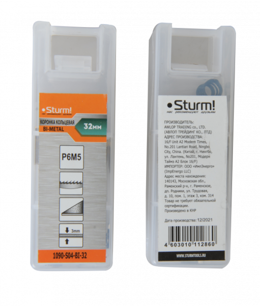  BI-METAL 32  STURM 1090-S04-BI-32