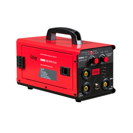 Сварочный инверторный полуавтомат Fubag IRMIG 220 SYN FLUX (10,3кВт, MIG/MMA/TIG, 5,6кг) 46652, 46652 Сварочный инверторный полуавтомат Fubag IRMIG 220 SYN FLUX (10,3кВт, MIG/MMA/TIG, 5,6кг) 46652