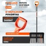 Лопата снеговая 500x390x1480мм, поликарбонат, деревянный черенок Finland (1358), 1358-Ч Лопата снеговая 500x390x1480мм, поликарбонат, деревянный черенок Finland (1358)