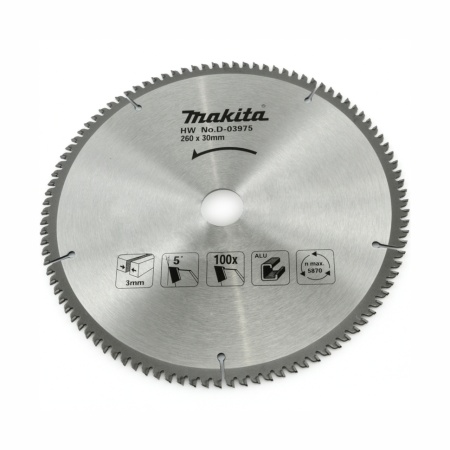 ���� ������� �� �������� 260x30/15.88x3/1.8x100T Makita (D-03975)