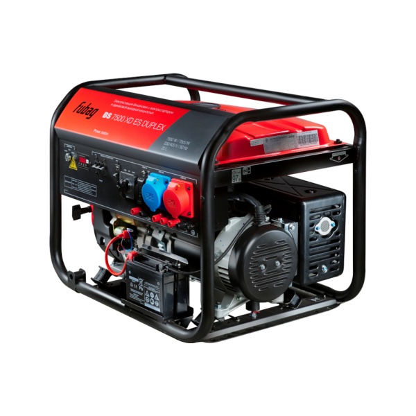 Генератор бензиновый FUBAG BS 7500 XD ES Duplex (46712), 46712 Генератор бензиновый FUBAG BS 7500 XD ES Duplex (46712)