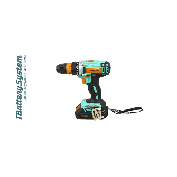 ���������� Sturm CD3618T (1BatterySystem18V, ��� 2��*2 � ��)