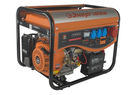 Бензогенератор ЭНЕРГОМАШ ЭГ-87631Э, ЭГ-87631Э Бензогенератор ЭНЕРГОМАШ ЭГ-87631Э