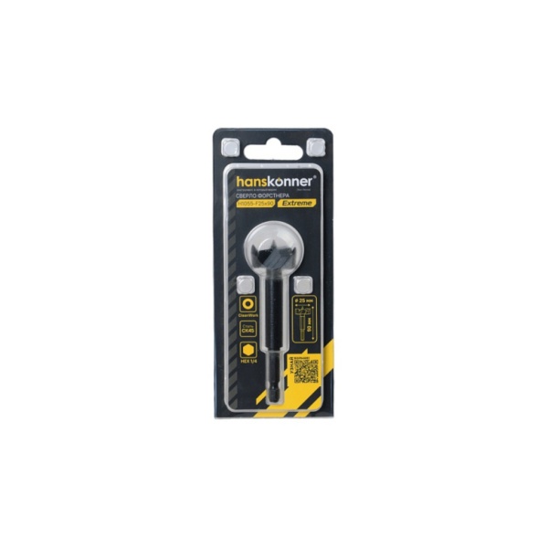 ������ ��������� 25 ��, ����� 90 �� Hanskonner (H1055-F25x90) (����� ��45, ������������ ���������)