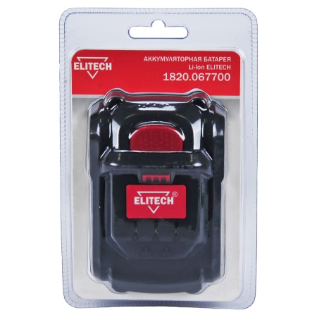 ����������� Elitech 18�, 4�/�, Li-ion, ������� (1820.067700)