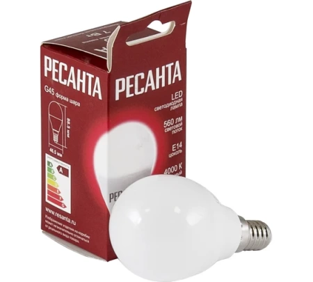    LL-R-G45-7W-230-4K-E14