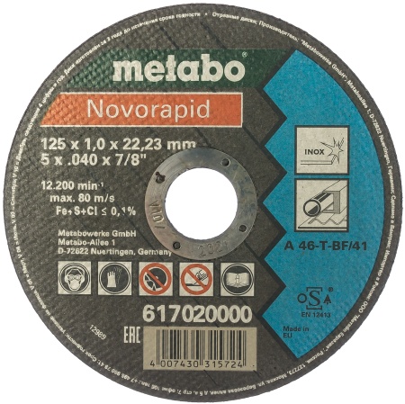     METABO 1251,022 Novorapid 617020000