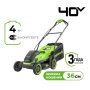������������� �������������� Greenworks GD40LM361 (2520807UB) (40V, 36��, ����., ��� 4�� � ��)
