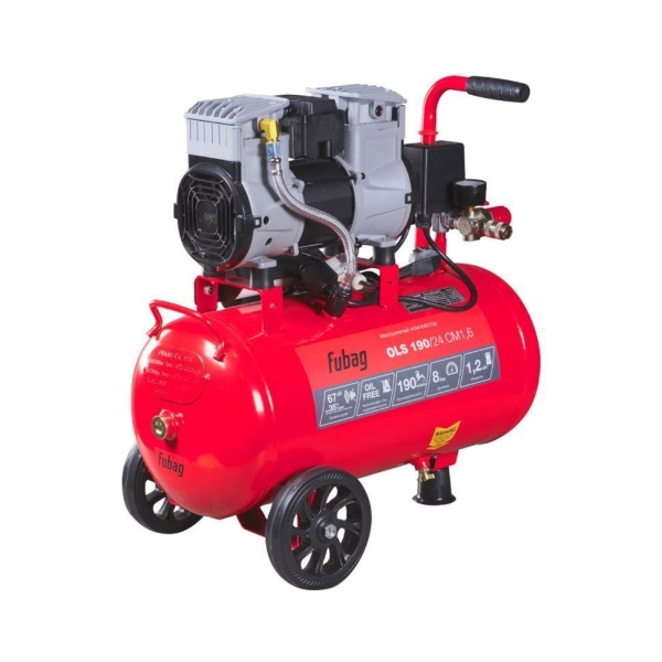 Компрессор FUBAG OLS 190/24 CM1.6 646067 (безмасляный, малошумный), 646067 Компрессор FUBAG OLS 190/24 CM1.6 646067 (безмасляный, малошумный)