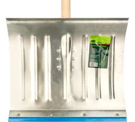 Лопата снеговая СИБРТЕХ 430х370х1,5мм, 61582 Лопата снеговая СИБРТЕХ 430х370х1,5мм