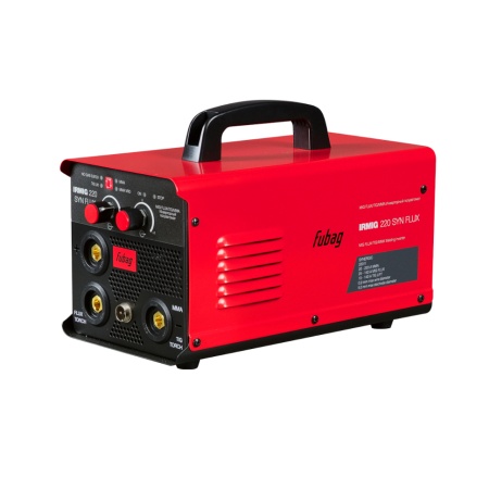 Сварочный инверторный полуавтомат Fubag IRMIG 220 SYN FLUX (10,3кВт, MIG/MMA/TIG, 5,6кг) 46652, 46652 Сварочный инверторный полуавтомат Fubag IRMIG 220 SYN FLUX (10,3кВт, MIG/MMA/TIG, 5,6кг) 46652