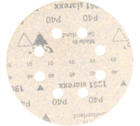 Диск шлифовальный DEWALT DT3111-QZ 125мм, Р 40 для дерева и краски (25шт/уп), DT3111-QZ Диск шлифовальный DEWALT DT3111-QZ 125мм, Р 40 для дерева и краски (25шт/уп)