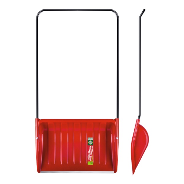 Скрепер для уборки снега 700x465x1385мм, метал. ручка БЦМ (1840), 1840-Ч Скрепер для уборки снега 700x465x1385мм, метал. ручка БЦМ (1840)