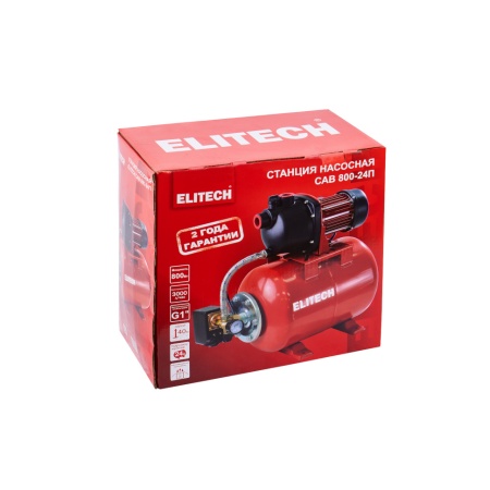 Насосная станция Elitech САВ 800-24П, САВ 800-24П Насосная станция Elitech САВ 800-24П