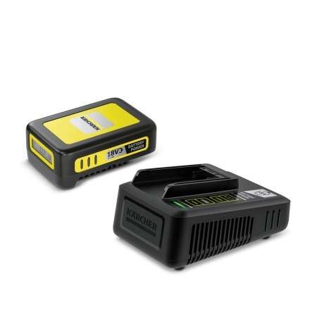 Набор аккумулятор + зарядное устройство KARCHER Starter Kit Battery Power 18/25 (24450620), 24 450 620 Набор аккумулятор + зарядное устройство KARCHER Starter Kit Battery Power 18/25 (24450620)
