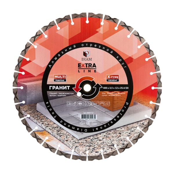   400x3.5x12x25.4/20 (/) Extra Line Multi Purpose DIAM (000712)