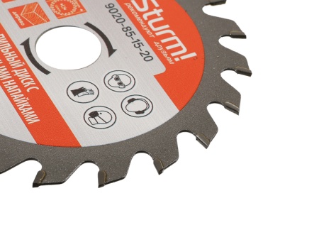 Диск пильный STURM 85x15x20 для CCS1285 (9020-85-15-20), 9020-85-15-20 Диск пильный STURM 85x15x20 для CCS1285 (9020-85-15-20)