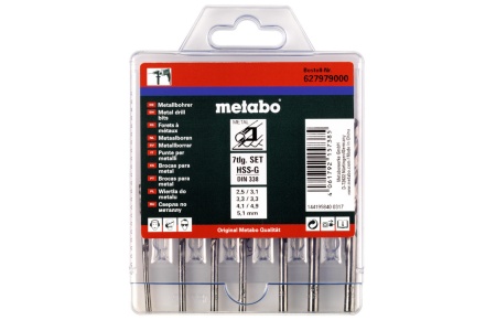   METABO HSS-G  7 (2,5-5,1 ), . (627979000)