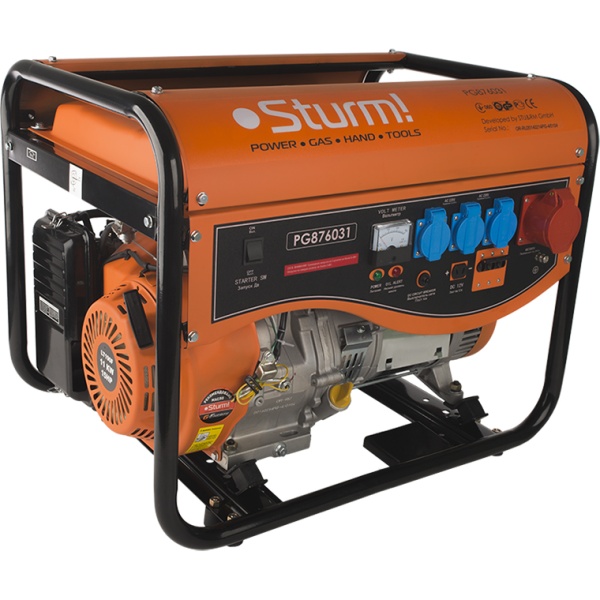Бензогенератор STURM PG876031 Бензогенератор STURM PG876031