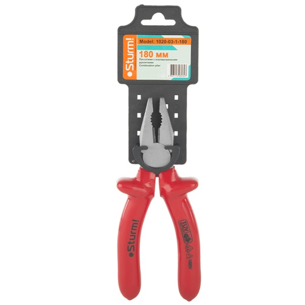 Пассатижи STURM 1020-03-1-180, 1020-03-1-180 Пассатижи STURM 1020-03-1-180