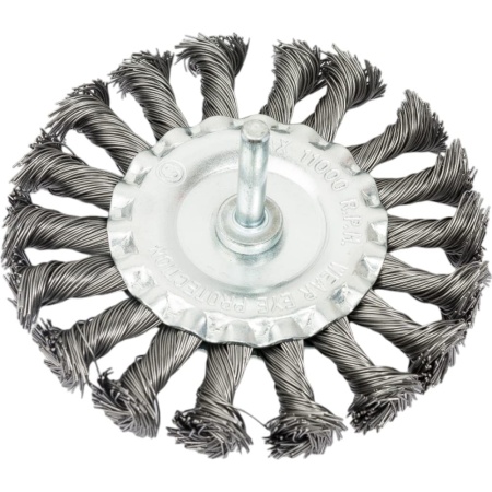 Корщетка-насадка для дрели 100мм STURM 5241102 (Радиальная, витая сталь, хвостовик 6 мм), 5241102 Корщетка-насадка для дрели 100мм STURM 5241102 (Радиальная, витая сталь, хвостовик 6 мм)