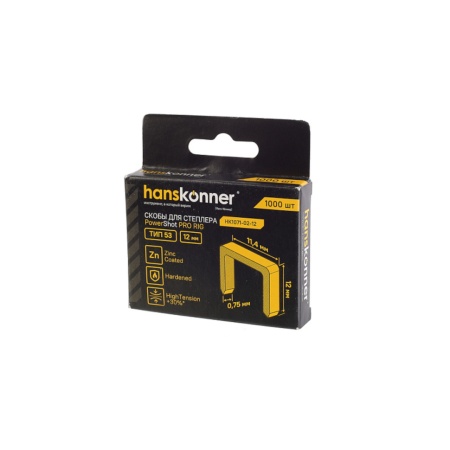 ����� ��� �������� 12 ��, ��� 53, 1000 ��/�� Hanskonner (HK1071-02-12)