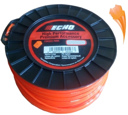Бухта лески крестовая 3,0 мм х 169 м ECHO Cross Fire Line 314120052, 314120052 Бухта лески крестовая 3,0 мм х 169 м ECHO Cross Fire Line 314120052