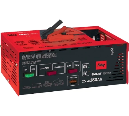 Зарядное устройство FUBAG SMART 180/12 , 028173 Зарядное устройство FUBAG SMART 180/12