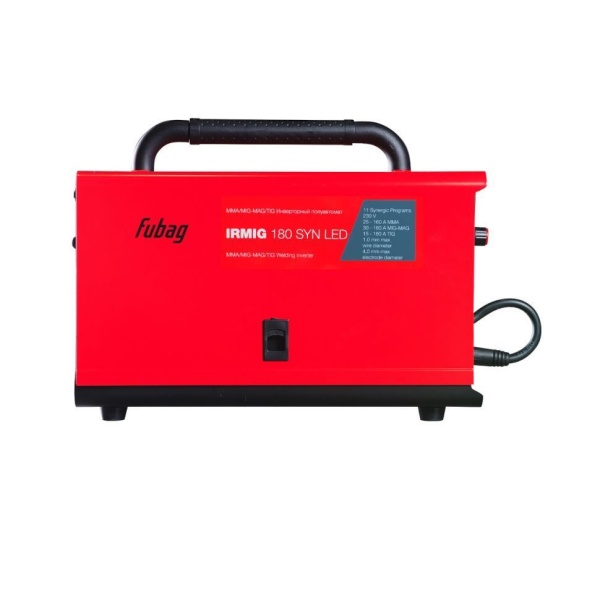 Сварочный инверторный полуавтомат FUBAG IRMIG 180 SYN LED (с горелкой 250А в комплекте) 646403, 646403 Сварочный инверторный полуавтомат FUBAG IRMIG 180 SYN LED (с горелкой 250А в комплекте) 646403