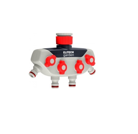 Разделитель потоков 4-х канальный Elitech HF 002 , HF 002 Разделитель потоков 4-х канальный Elitech HF 002