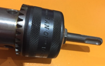 Патрон 3 в 1 (патрон ф16, 1/2", ключ, переходник SDS+), Патрон 3 в 1 Патрон 3 в 1 (патрон ф16, 1/2", ключ, переходник SDS+)