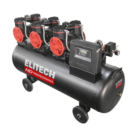 Компрессор Elitech HD ACF 900-160S (безмасляный, малошумный), ACF 900-160S Компрессор Elitech HD ACF 900-160S (безмасляный, малошумный)