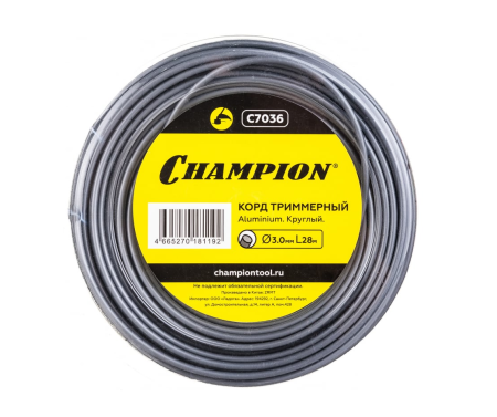  3  x 28  (, Aluminium) CHAMPION (C7036)