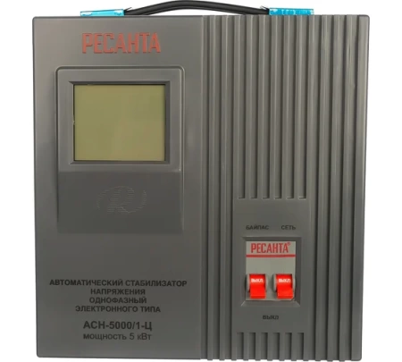 Стабилизатор Ресанта АСН-5000/1-Ц, 63/6/6 Стабилизатор Ресанта АСН-5000/1-Ц