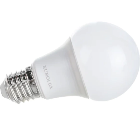 Лампа светодиодная EUROLUX LL-E-A60-13W-230-4K-E27, 76/2/18 Лампа светодиодная EUROLUX LL-E-A60-13W-230-4K-E27