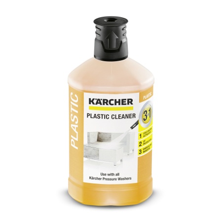Средство для чистки пластмассы "3 в 1" 1 л KARCHER RM 613 (62957580), 62 957 580 Средство для чистки пластмассы "3 в 1" 1 л KARCHER RM 613 (62957580)