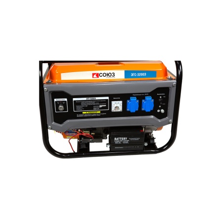 Генератор бензиновый СОЮЗ ЭГС-3200Э, ЭГС-3200Э Генератор бензиновый СОЮЗ ЭГС-3200Э