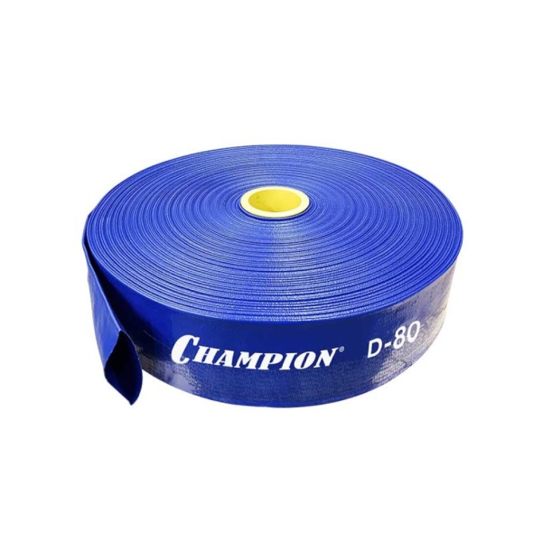Рукав напорный 80мм (100м, 3Бар, ПВХ) CHAMPION (C2551), C2551 Рукав напорный 80мм (100м, 3Бар, ПВХ) CHAMPION (C2551)