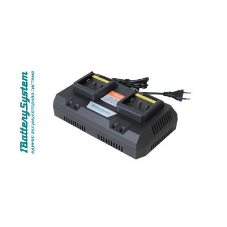 Зарядное устройство STURM SBC1822 (1BatterySystem18V, 4А, двухпостовое), SBC1822 Зарядное устройство STURM SBC1822 (1BatterySystem18V, 4А, двухпостовое)