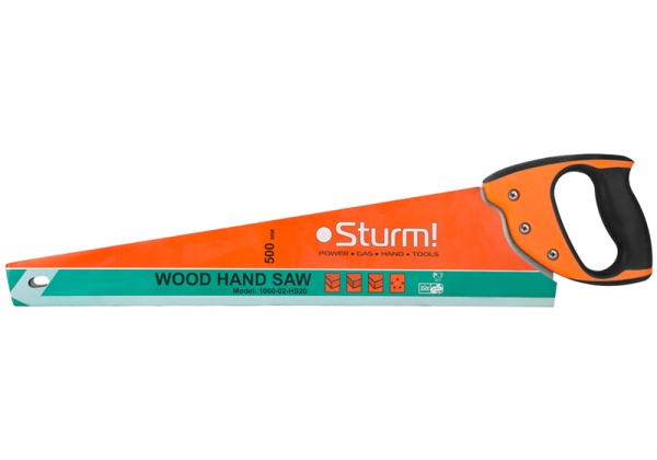 Ножовка по дереву 500мм STURM 1060-02-HS20, 1060-02-HS20 Ножовка по дереву 500мм STURM 1060-02-HS20